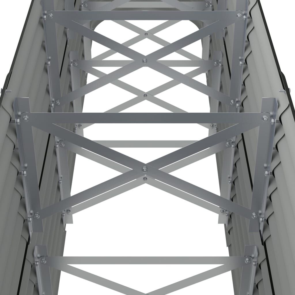 Vidaxl Großes Hochbeet 224x40x68 cm Anthrazit - Outlet bis zu 34% Rabatt