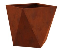 Vidaxl Design-Pflanzkübel aus wetterfestem Stahl 50x50x50 cm - bis zu 39% sparen