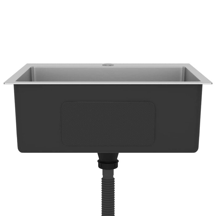 Vidaxl Handgefertigte Edelstahlspüle 55x44cm - Einbau, Unterbau - bis zu 34% sparen