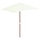Sonnenschirm mit Holzstock 150x200 cm sand - bis zu 34% sparen