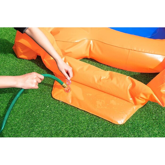Aufblasbares Fußballtor für Kinder - Orange - bis zu 34 % sparen