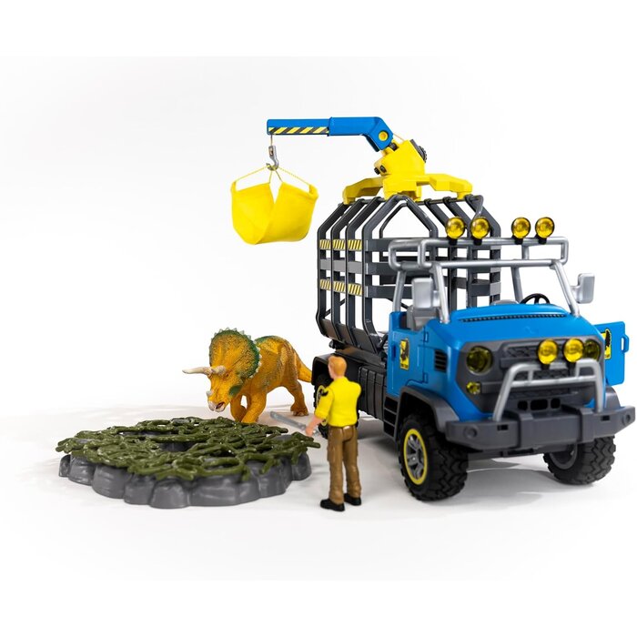 Dinosaurier Transport-Set mit LKW & Triceratops - jetzt bis zu 34% günstiger