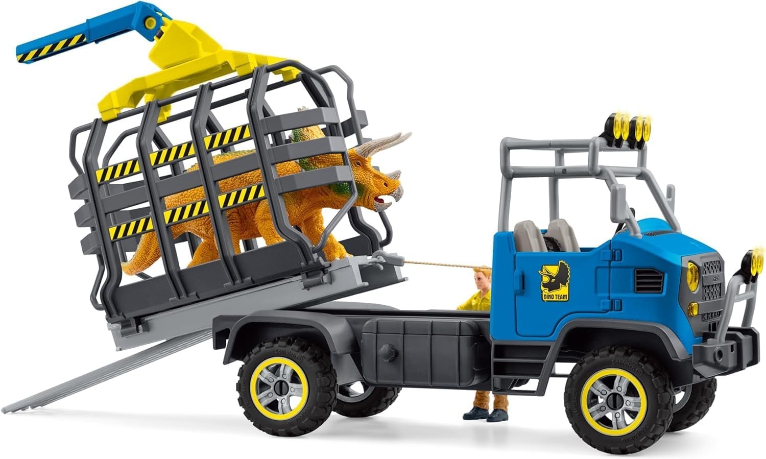 Dinosaurier Transport-Set mit LKW & Triceratops - jetzt bis zu 34% günstiger