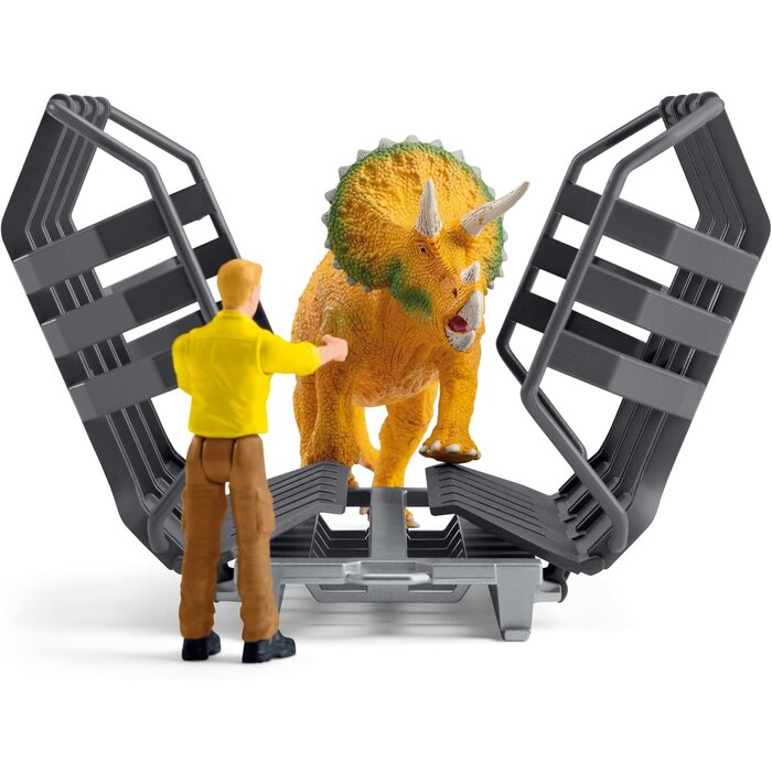 Dinosaurier Transport-Set mit LKW & Triceratops - jetzt bis zu 34% günstiger