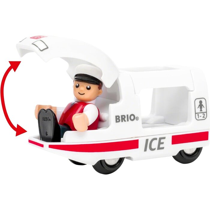 ICE Zugset mit Schienen & Bahnhof - bis zu 34% sparen