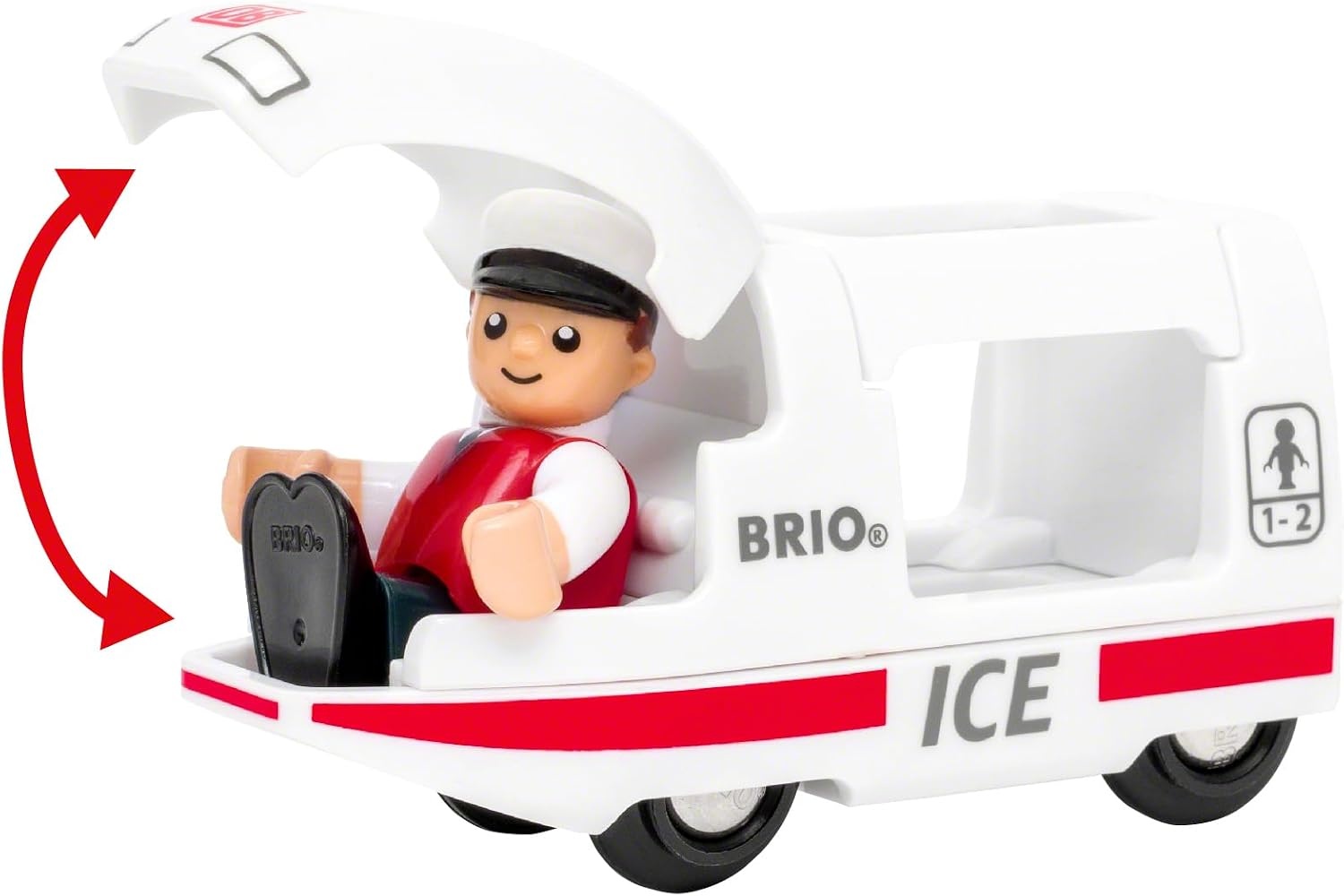 ICE Zugset mit Schienen & Bahnhof - bis zu 34% sparen