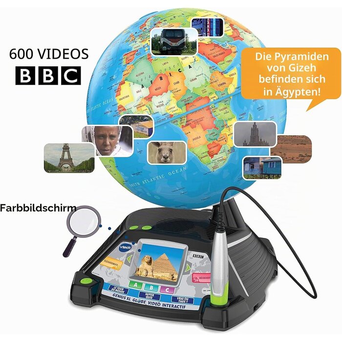 Vtech Interaktiver Lernweltball mit Videobildschirm - bis zu 30% Rabatt sparen