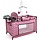 Puppenbett-Station mit Hochstuhl & Schrank - Nordic Pink - bis zu 33% reduziert