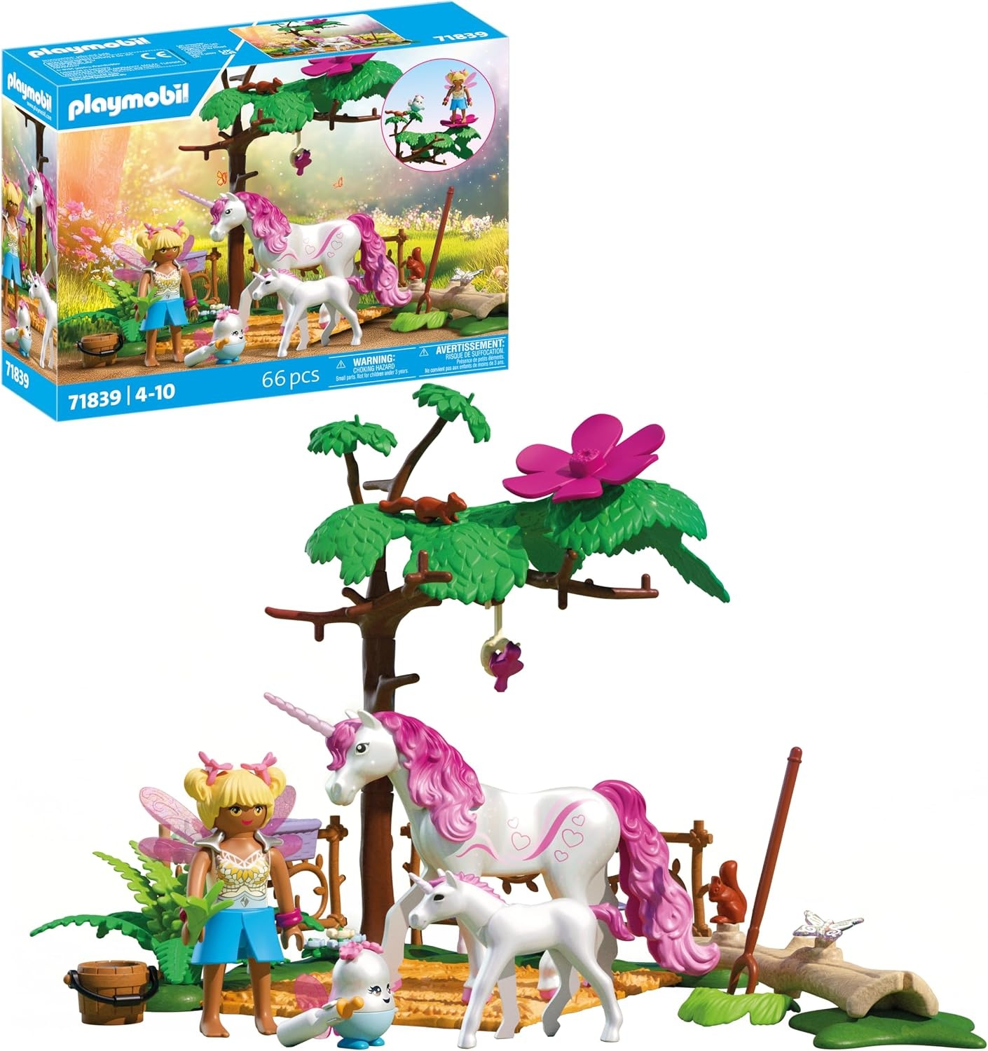 Magisches Feenhaus mit Einhorn - 178-tlg. Spielset - bis zu 34% Rabatt