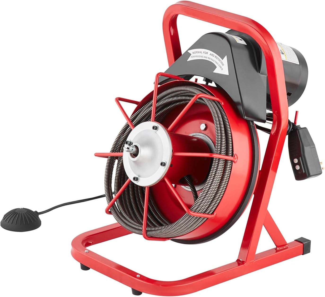 Vevor Elektrische Rohrreinigungsmaschine 250W mit 15m Spirale - bis zu 37% Rabatt