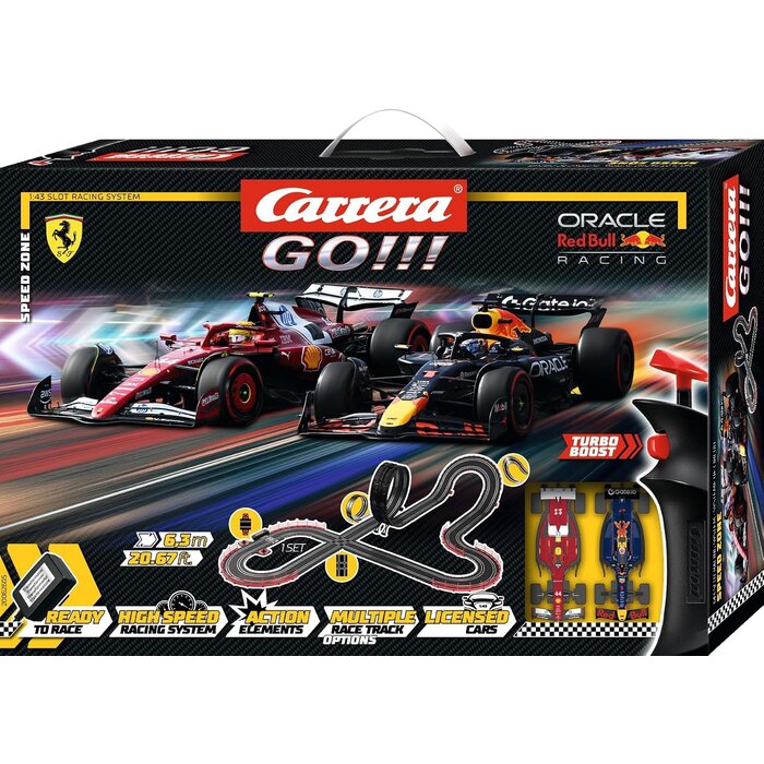 Carrera Formel 1 Rennbahn-Set 6,3m Maßstab 1:43 - Actiongeladener Motorsport bis zu 34%