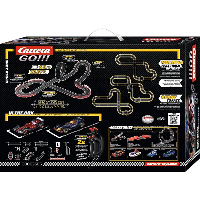 Carrera Formel 1 Rennbahn-Set 6,3m Maßstab 1:43 - Actiongeladener Motorsport bis zu 34%
