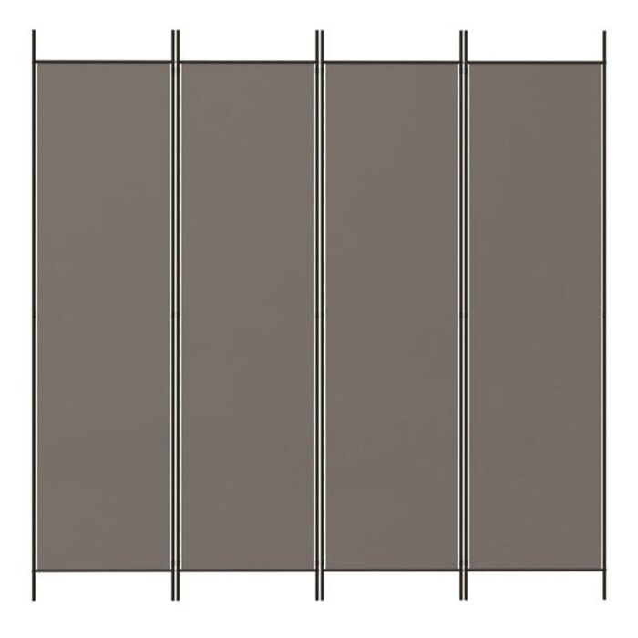 Vidaxl Raumteiler 698x180 cm Anthrazit - Sichtschutz - Jetzt bis zu 34% günstiger