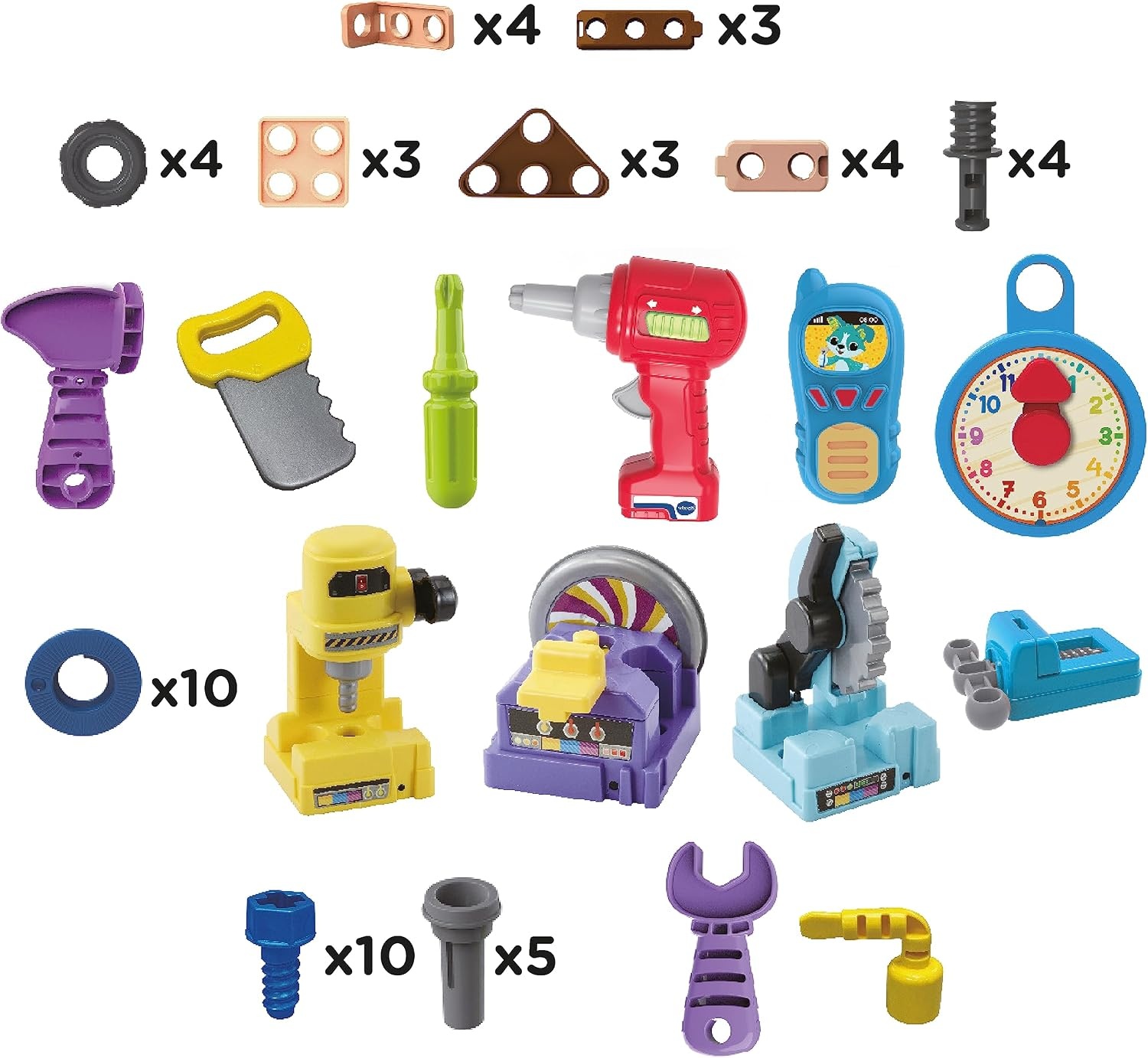 Vtech Interaktive Kinderwerkbank mit Sound - orange - bis zu 33% Rabatt