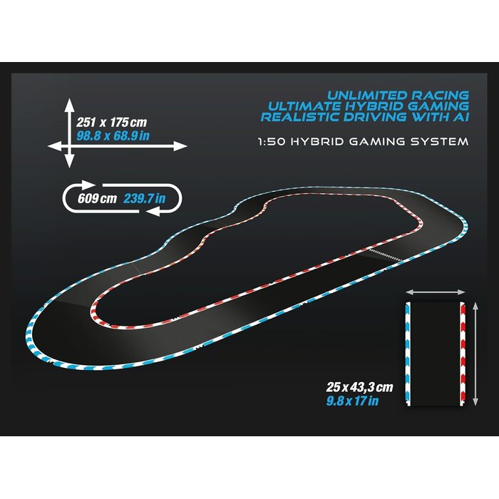 Carrera KI-gestützte Hybrid-Rennbahn Porsche 911 GT3 R 1:50 - bis zu 34% Rabatt