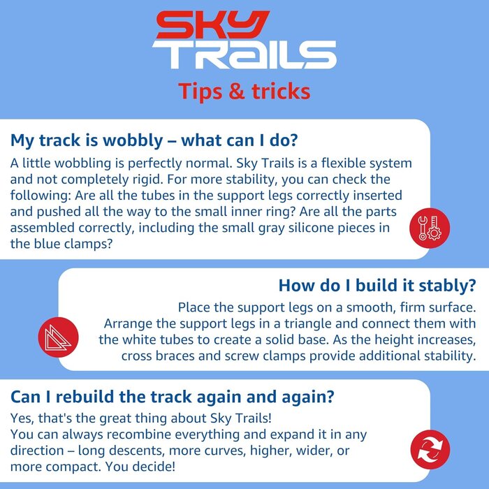 Sky Trails Kugelbahn Starterkit mit Lift & Loop - bis zu 34% Rabatt sparen