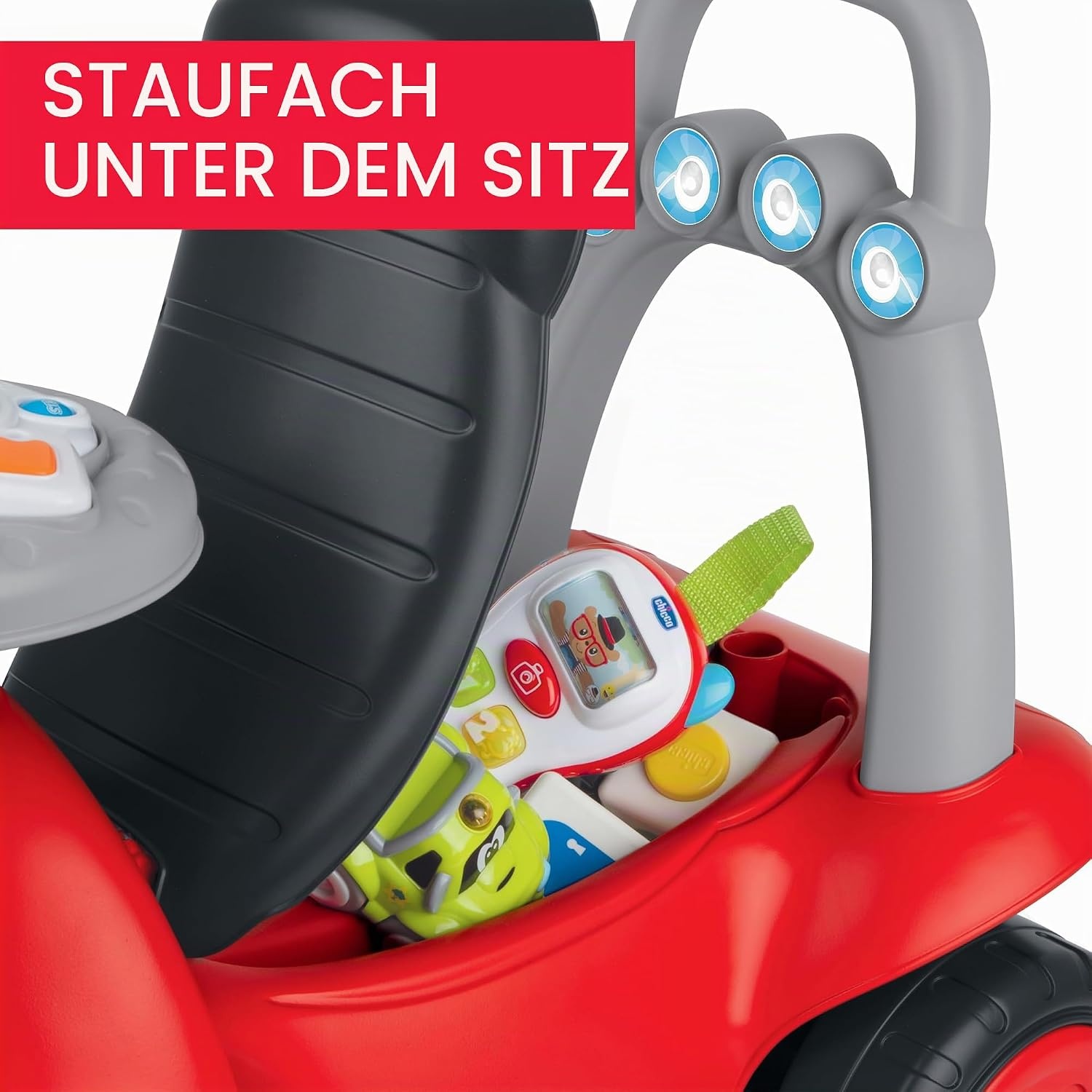 Chicco 2-in-1 Lauflernwagen & Rutschauto aus Recycling-Kunststoff - bis zu 33% reduziert