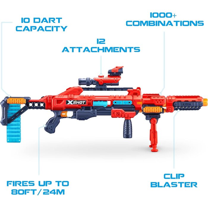 Modularer Schaumstoff-Blaster mit 48 Darts - bis zu 33% Rabatt!