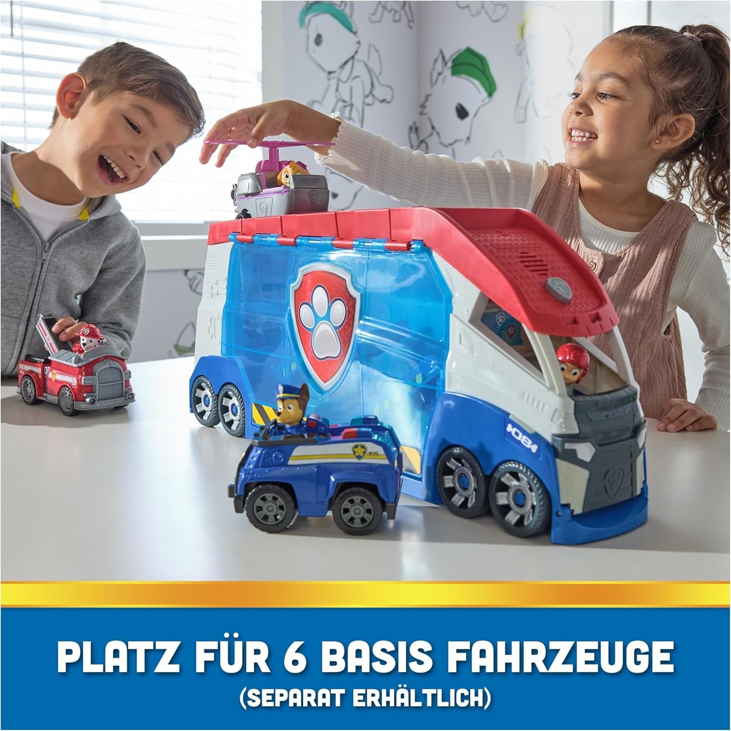 Großes Verwandlungs-Einsatzfahrzeug für Kinder - bis zu 34% sparen