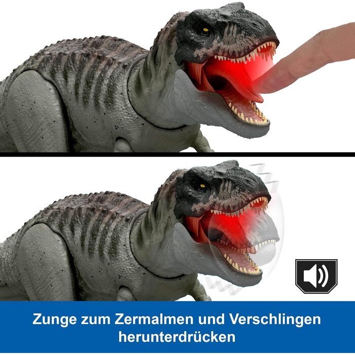 Interaktiver T. rex Dinosaurier mit Licht & Sound - Jetzt bis zu 33% sparen
