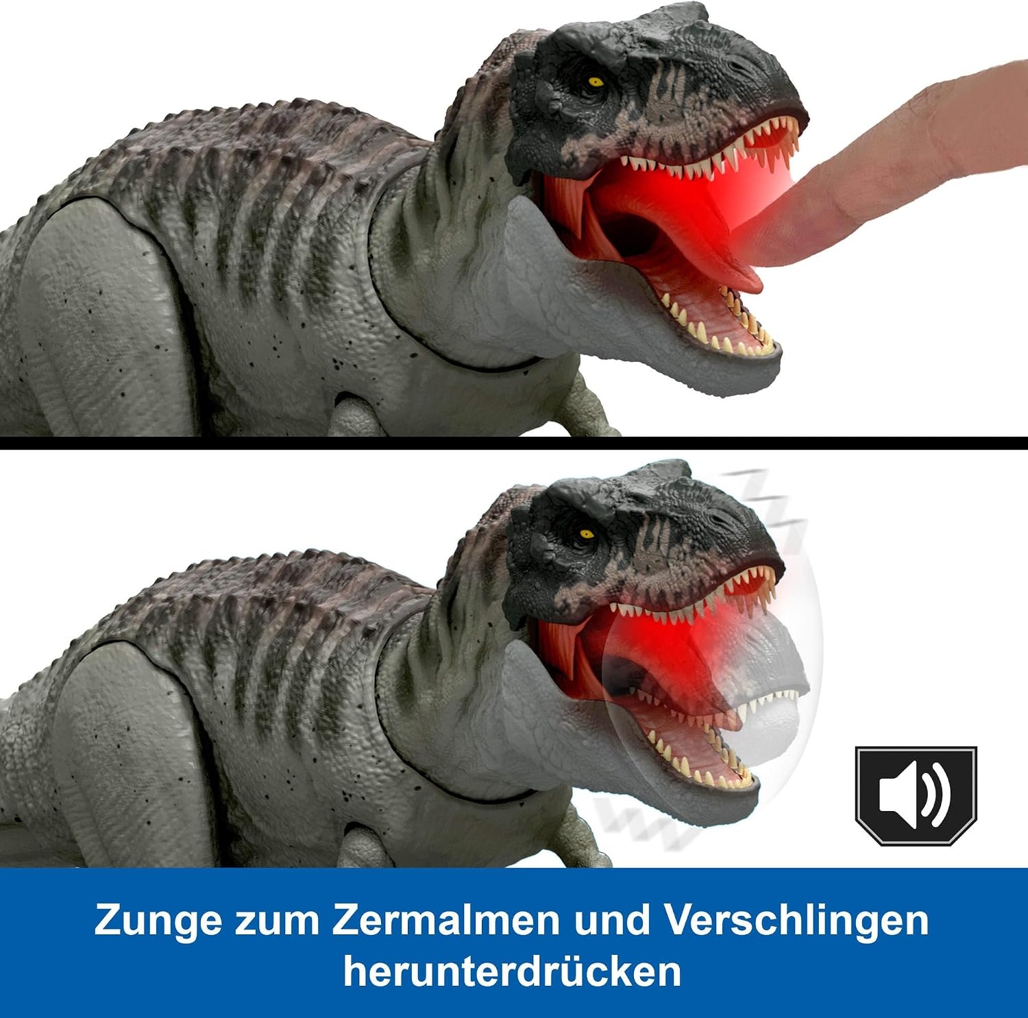Interaktiver T. rex Dinosaurier mit Licht & Sound - Jetzt bis zu 33% sparen