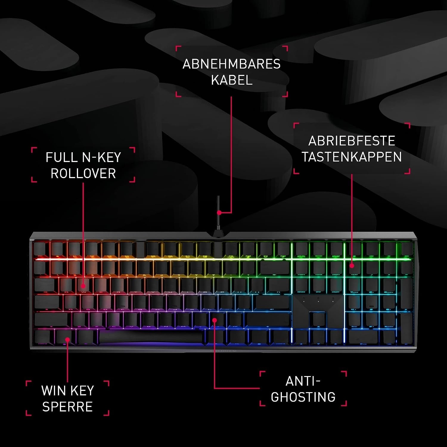 Mechanische Gaming-Tastatur, RGB, Aluminium - jetzt bis zu 34% günstiger