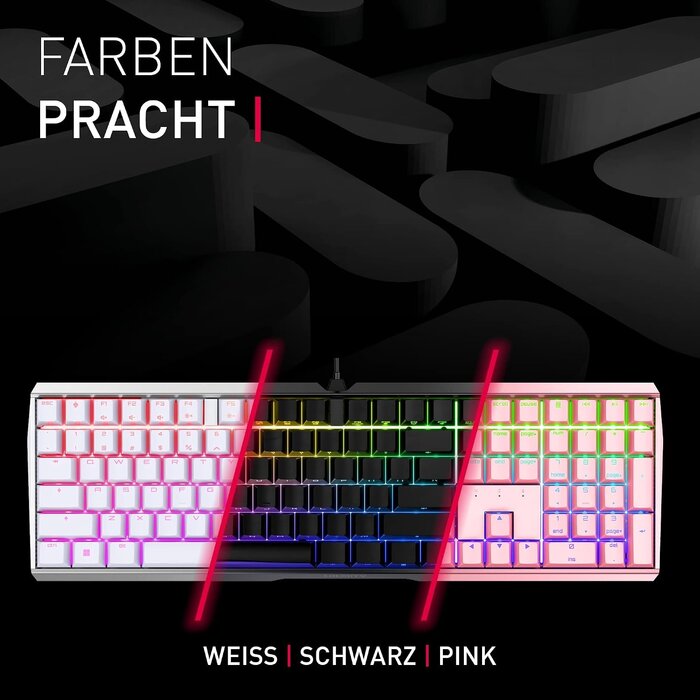 Mechanische Gaming-Tastatur, RGB, Aluminium - jetzt bis zu 34% günstiger
