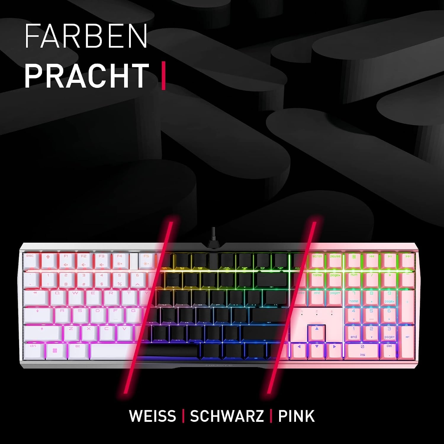 Mechanische Gaming-Tastatur, RGB, Aluminium - jetzt bis zu 34% günstiger