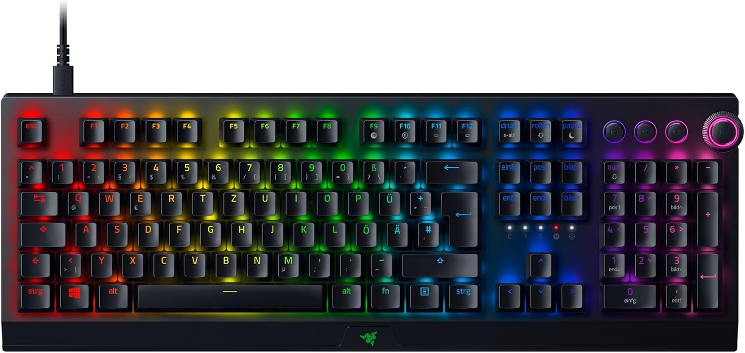Kabellose mechanische Gaming-Tastatur RGB QWERTZ - bis zu 35% Rabatt