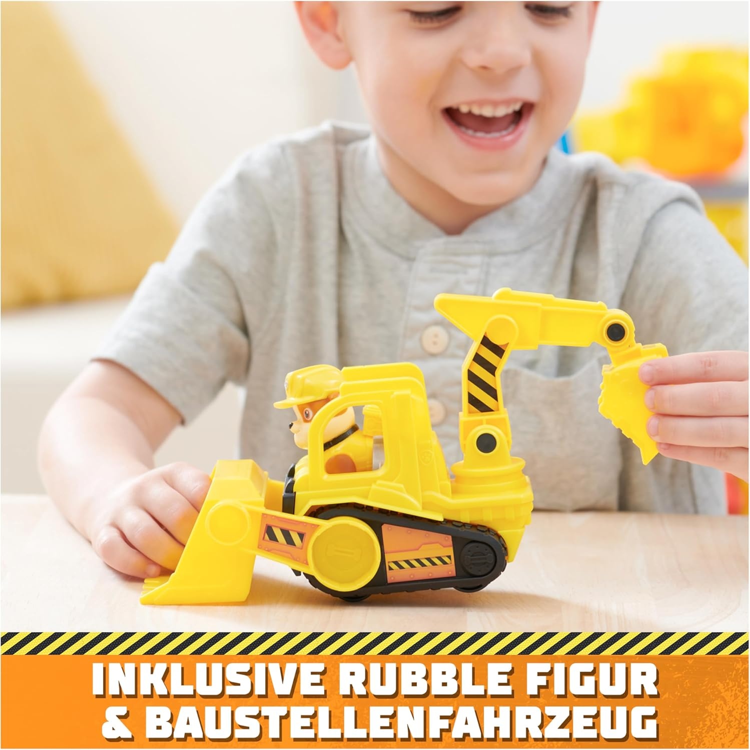 Kranturm-Spielset 68 cm mit Rubble-Figur & Kinetic Sand - bis zu 29% Rabatt
