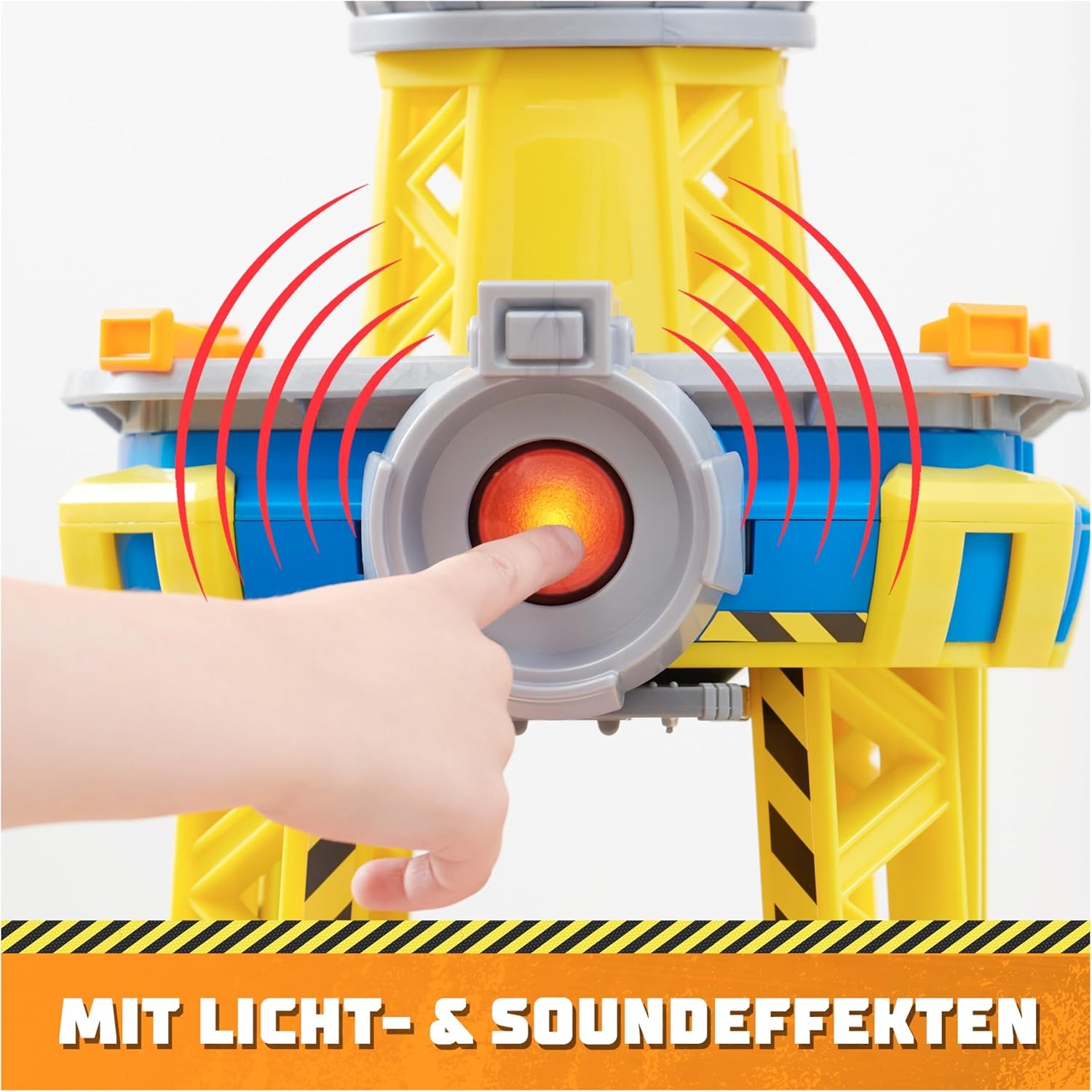 Kranturm-Spielset 68 cm mit Rubble-Figur & Kinetic Sand - bis zu 29% Rabatt