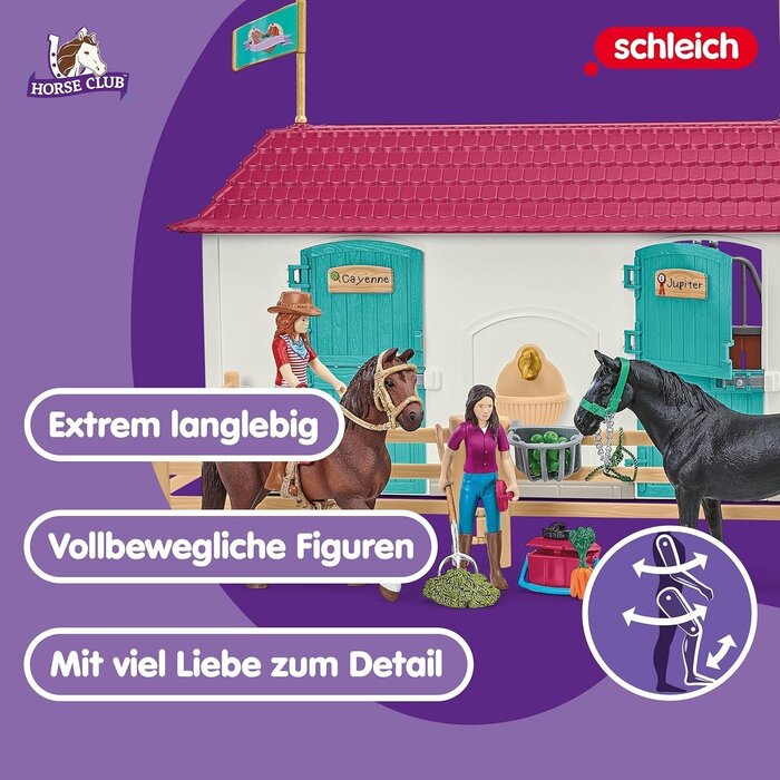 Großes Pferdehof Spielset mit Wohnhaus & Stall - bis zu 30% Rabatt