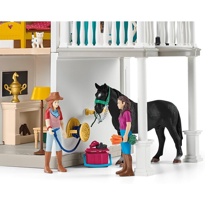 Großes Pferdehof Spielset mit Wohnhaus & Stall - bis zu 30% Rabatt
