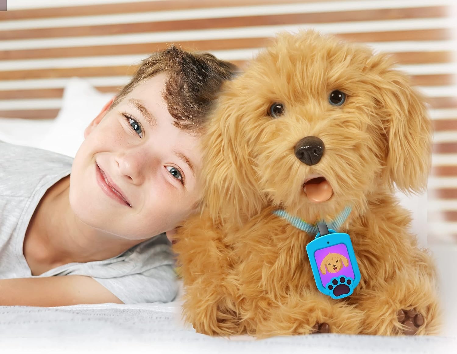 Interaktiver Labradoodle Welpe 35 cm - reagiert auf Befehle - bis zu 35% Rabatt