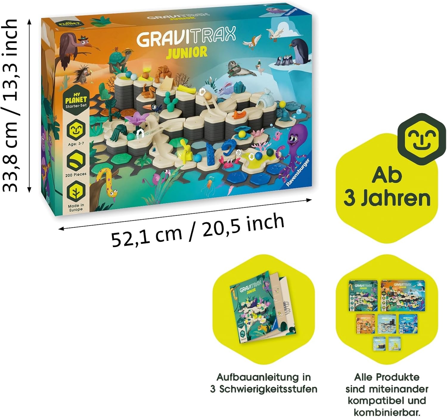 Kugelbahn-Starterset XXL für Kinder - Jetzt bis zu 34% Rabatt sichern