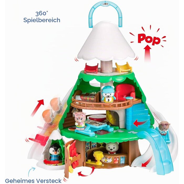 Spielset Skigebiet Tannenbaum - Kreative Winterwelt - Jetzt bis zu 29% Rabatt