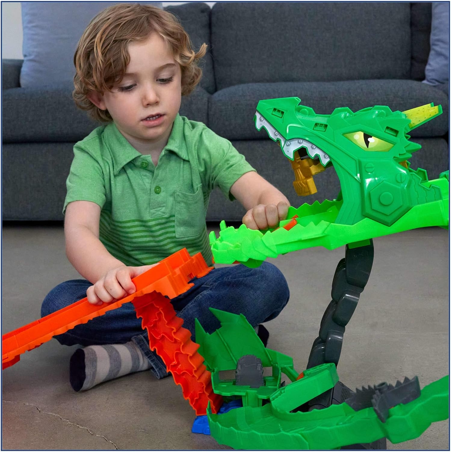 Action Monster-Rennbahn Sharks vs. Dinos Set - Jetzt bis zu 33% günstiger