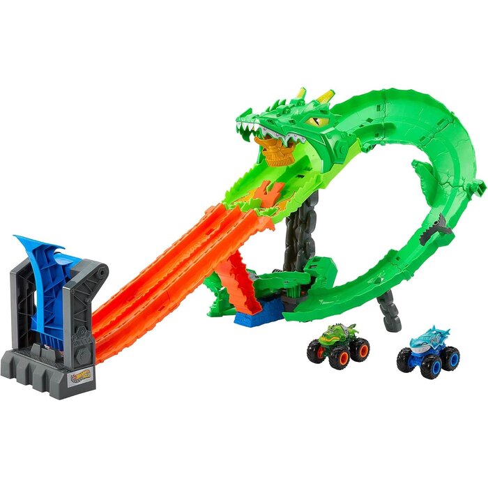Action Monster-Rennbahn Sharks vs. Dinos Set - Jetzt bis zu 33% günstiger