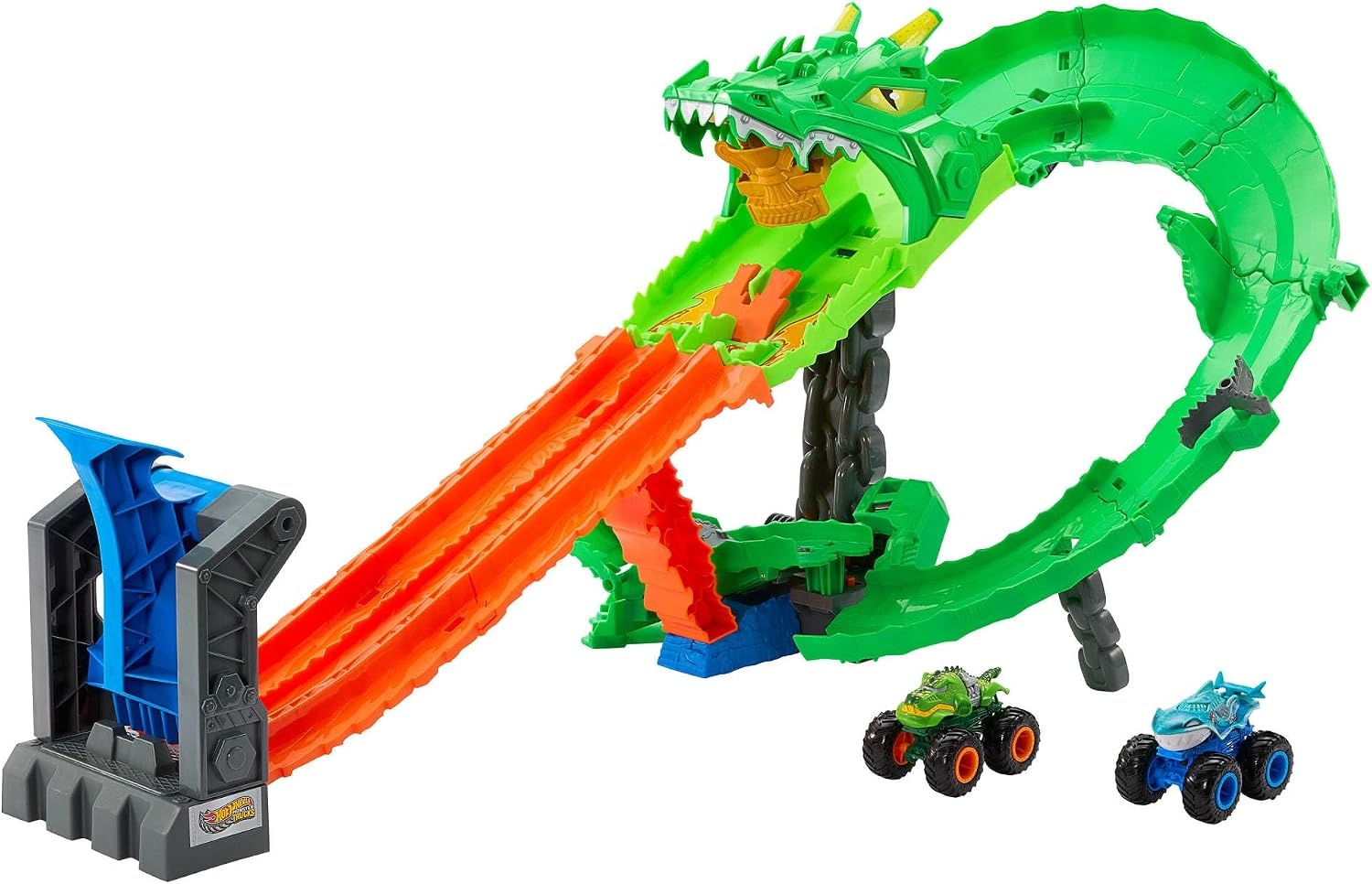 Action Monster-Rennbahn Sharks vs. Dinos Set - Jetzt bis zu 33% günstiger