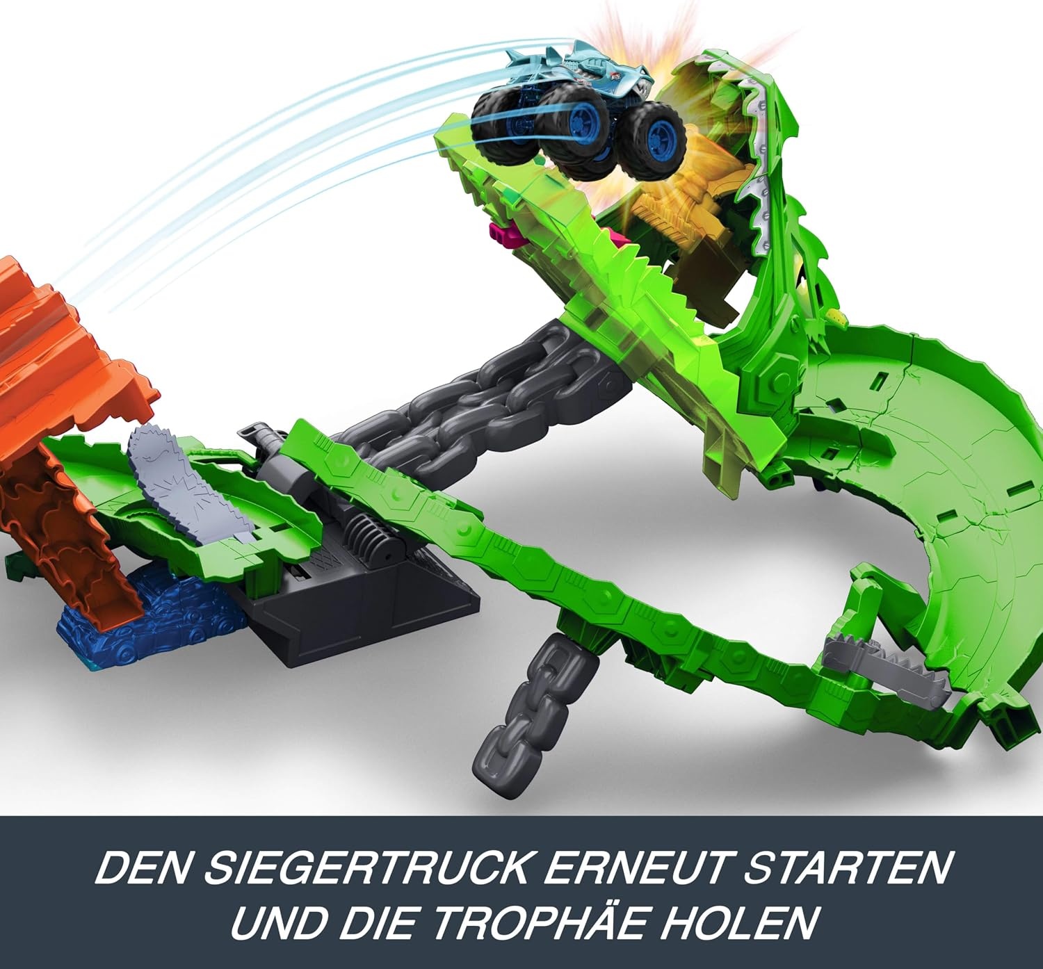 Action Monster-Rennbahn Sharks vs. Dinos Set - Jetzt bis zu 33% günstiger