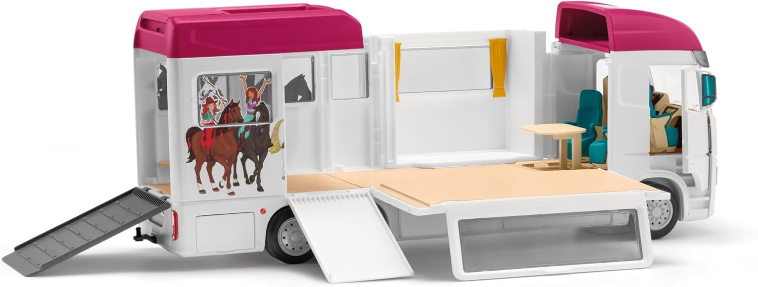 Großer Pferdetransporter Spielset mit 3 Pferden - Jetzt bis zu 35% sparen