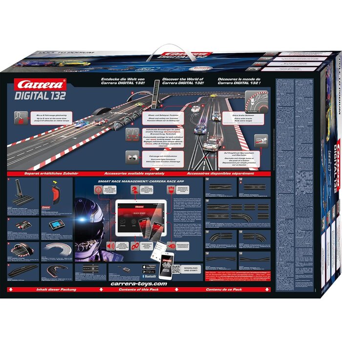 Carrera Digitale Autorennbahn 7,6 Meter inkl. 2 DTM-Fahrzeuge - bis zu 30% Rabatt