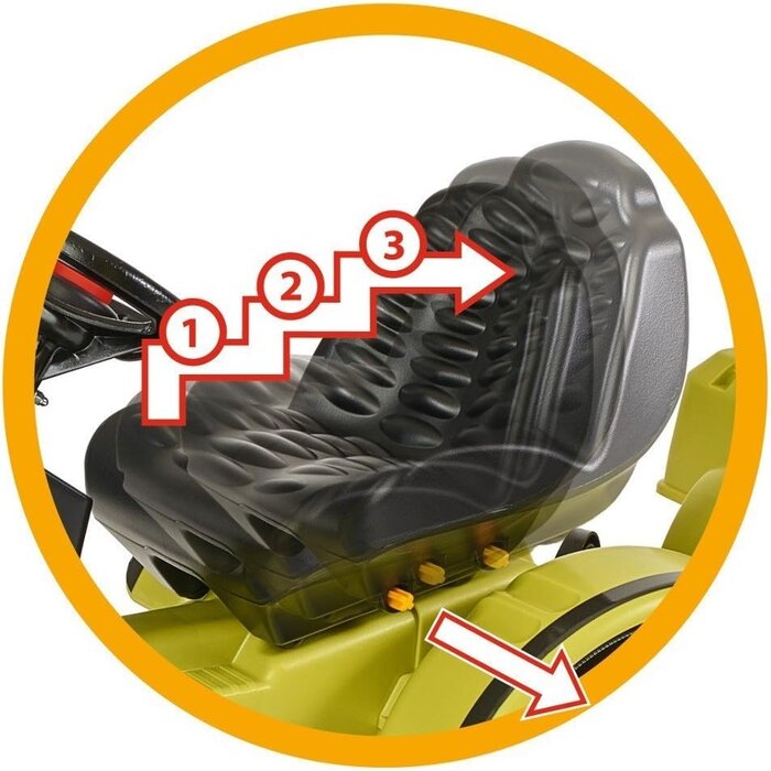 Tret-Traktor mit Frontlader & Anhänger - Grün - bis zu 30% Rabatt