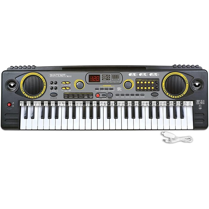 Digitales Keyboard 49 Tasten - Lernfunktion & 200 Sounds - bis zu 33% reduziert
