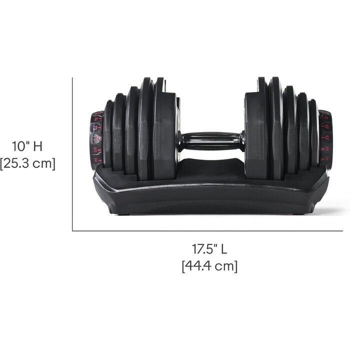 Verstellbare Kurzhantel 4-41 kg: Platzsparendes Training bis zu 30% reduziert