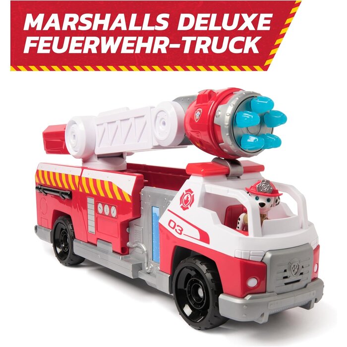 Großes Rettungs-Feuerwehrauto mit Zubehör - jetzt bis zu 33 % günstiger