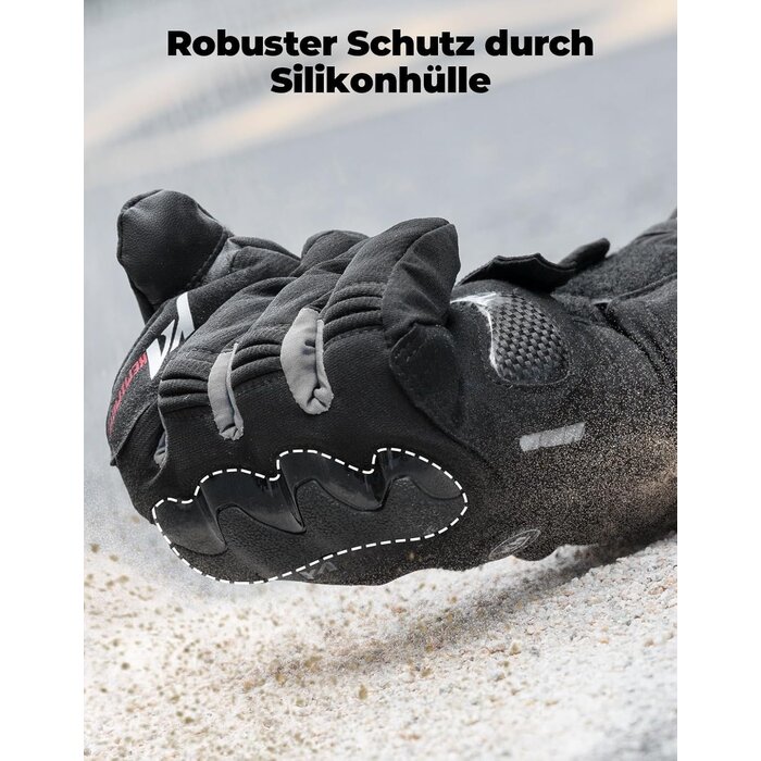 Kemimoto Beheizbare Winterhandschuhe für Outdoor, Motorrad & Ski - bis zu 78% Rabatt