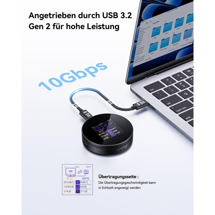 M.2 NVMe SSD-Gehäuse für iPhone 16/15 Pro: Bis zu 77% günstiger als neu