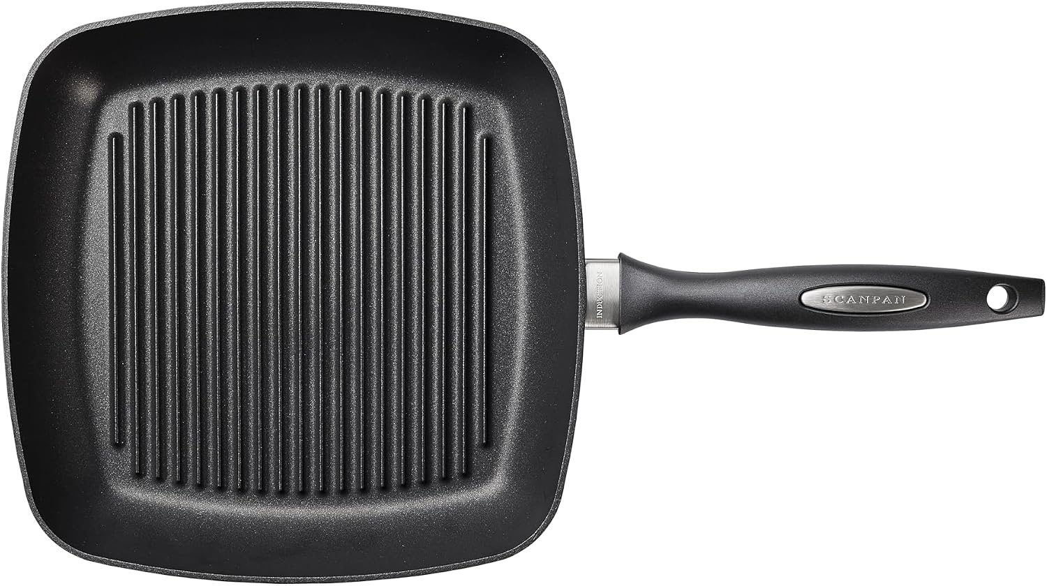 Premium Grillpfanne 27x27 cm - Antihaft - Induktion & Backofenfest - bis zu 81%