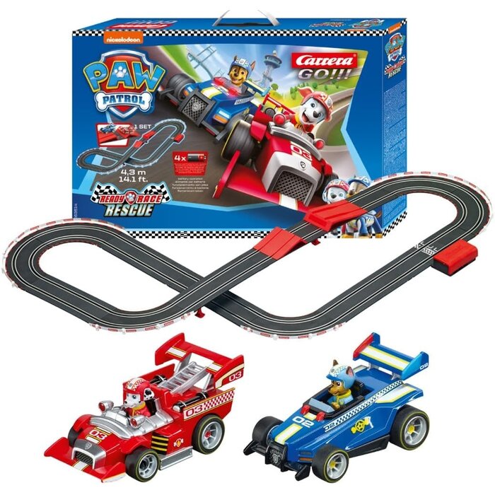 Carrera Paw Patrol Autorennbahn-Set 4,3m - Bis zu 34% günstiger